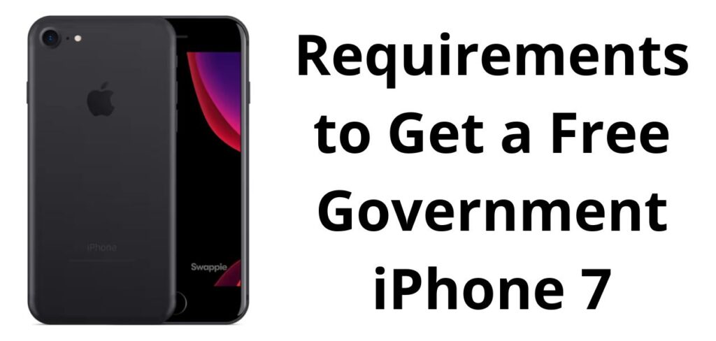 free government iphone 7 plus