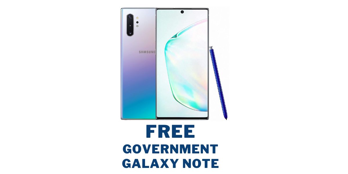 Free Government Samsung Galaxy Note
