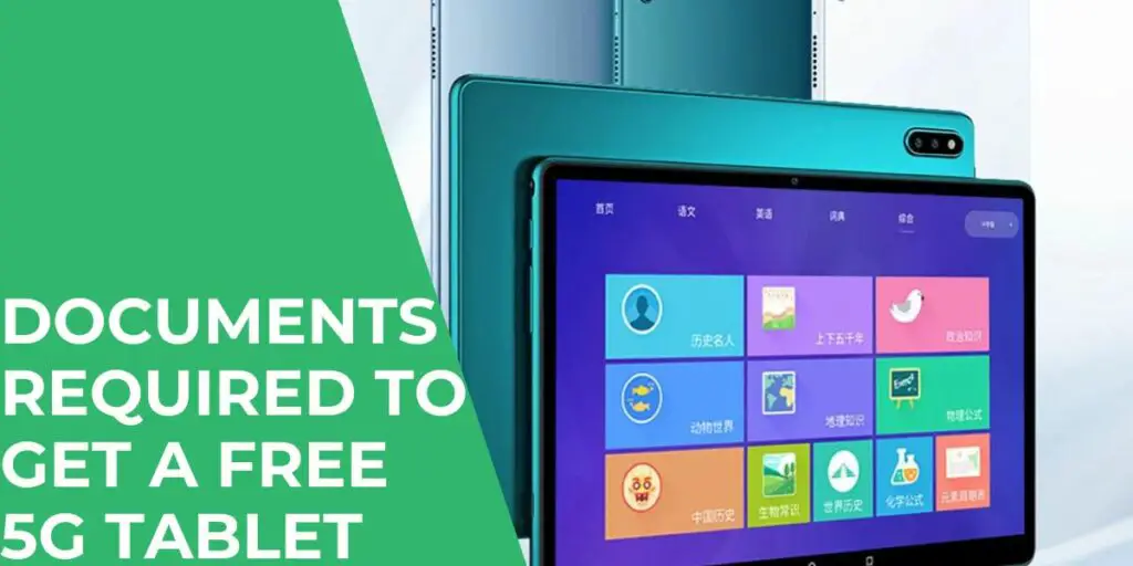 Free 5G Tablet Government: Top Providers, How to Get 3 Documents Required