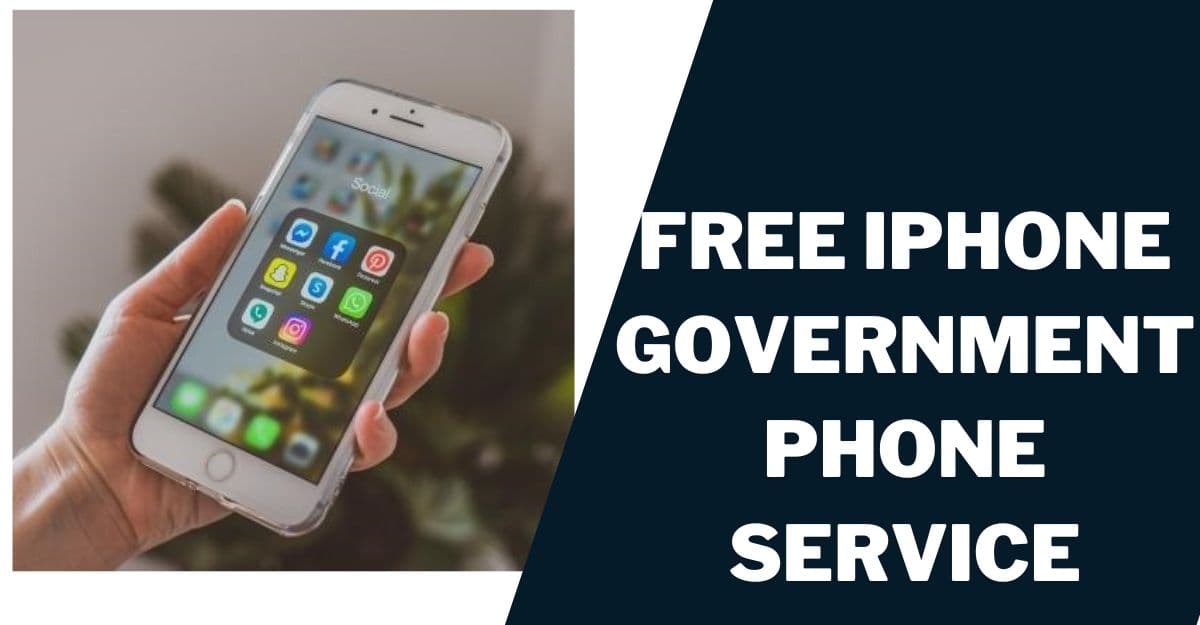 Free iPhone Government Phone Service