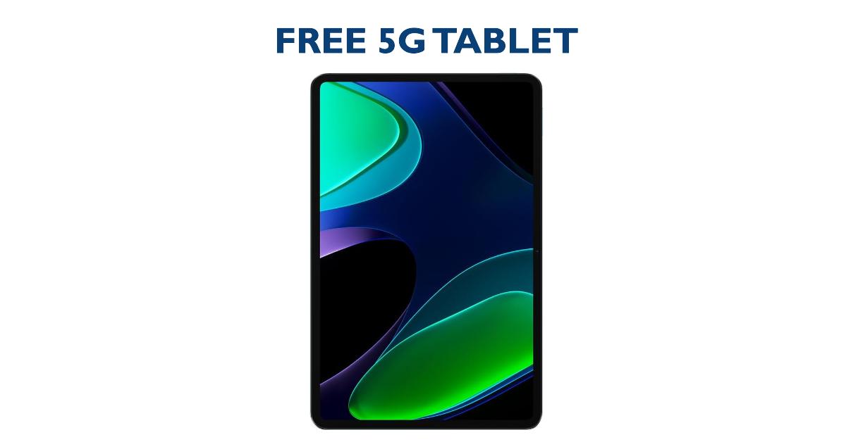 Free 5G Tablet