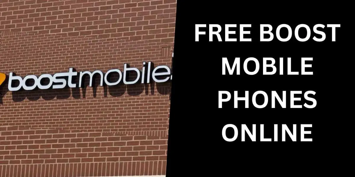 Free Boost Mobile Phones Online