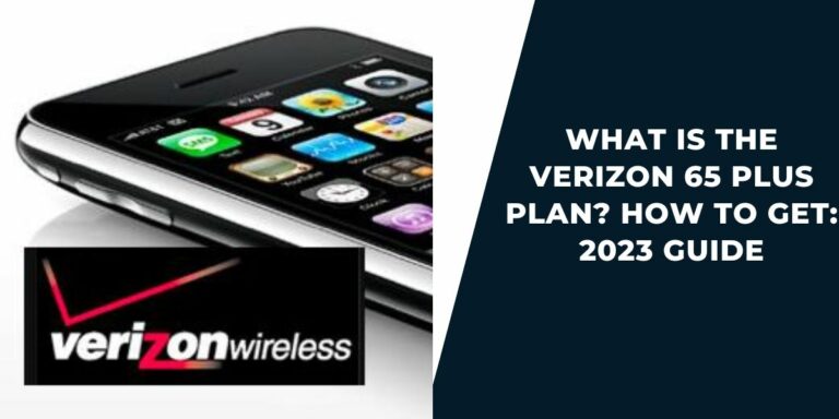 Verizon Wireless Nationwide 65 Plus Plan