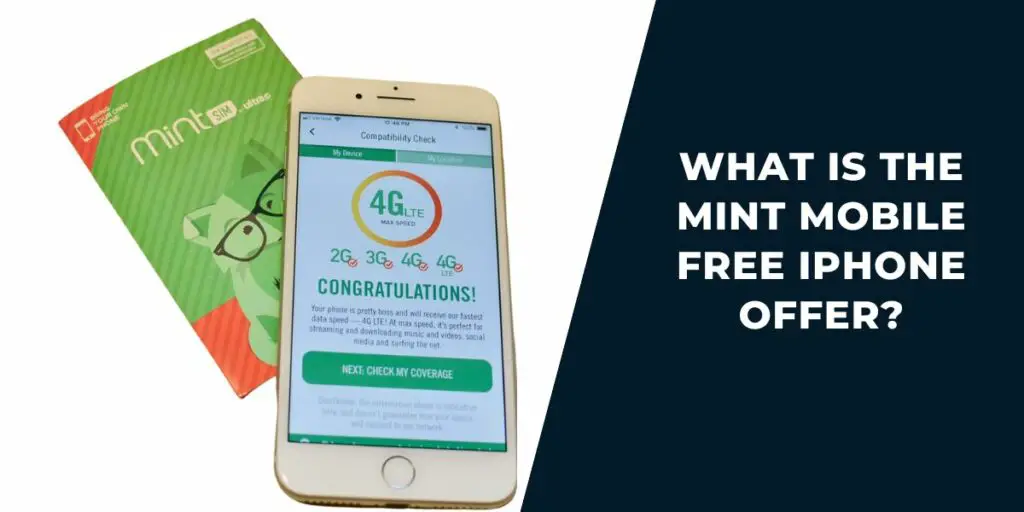 What Is the Mint Mobile Free iPhone Offer?