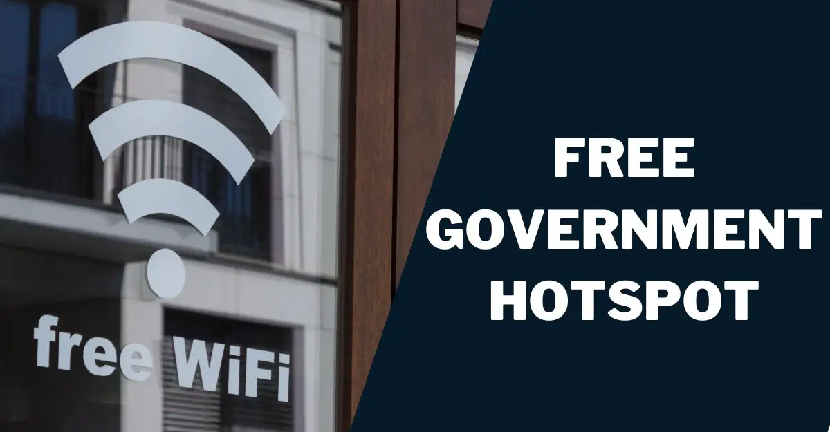 Free Government Hotspot