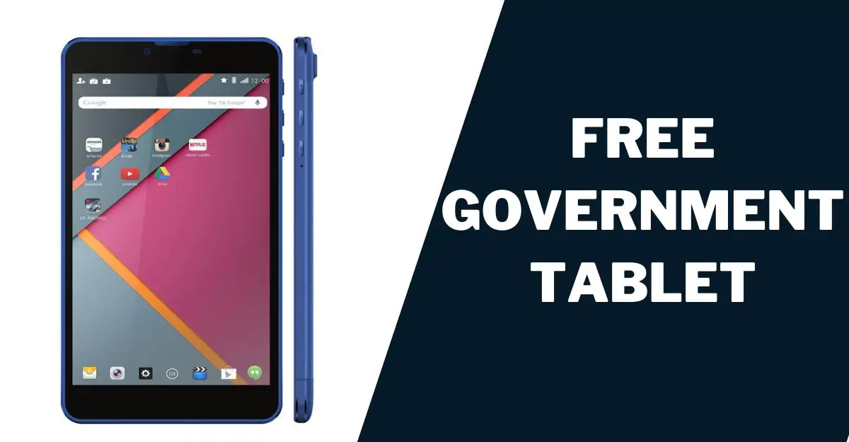 Free Government Tablet