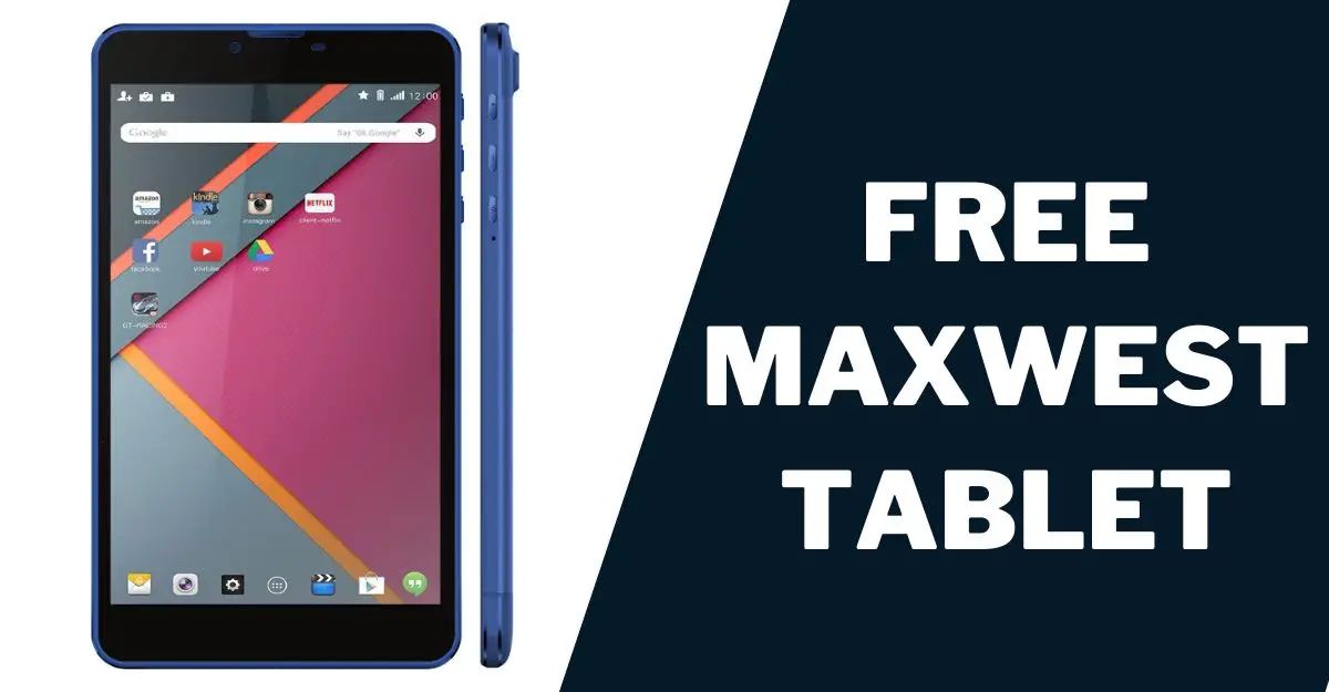 Free Maxwest Tablet