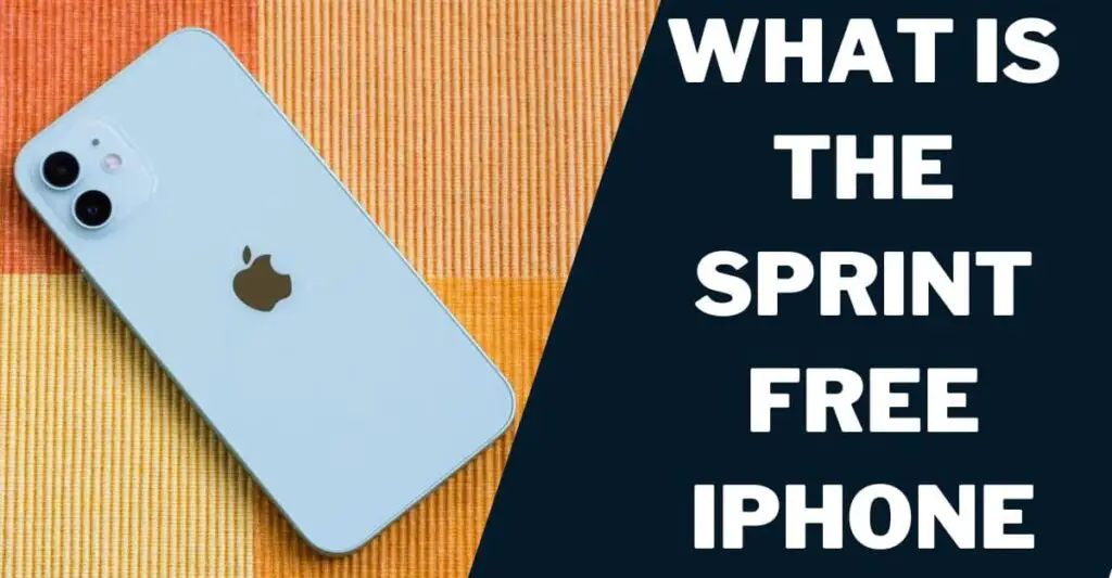 What is the Sprint Free iPhone Offer?