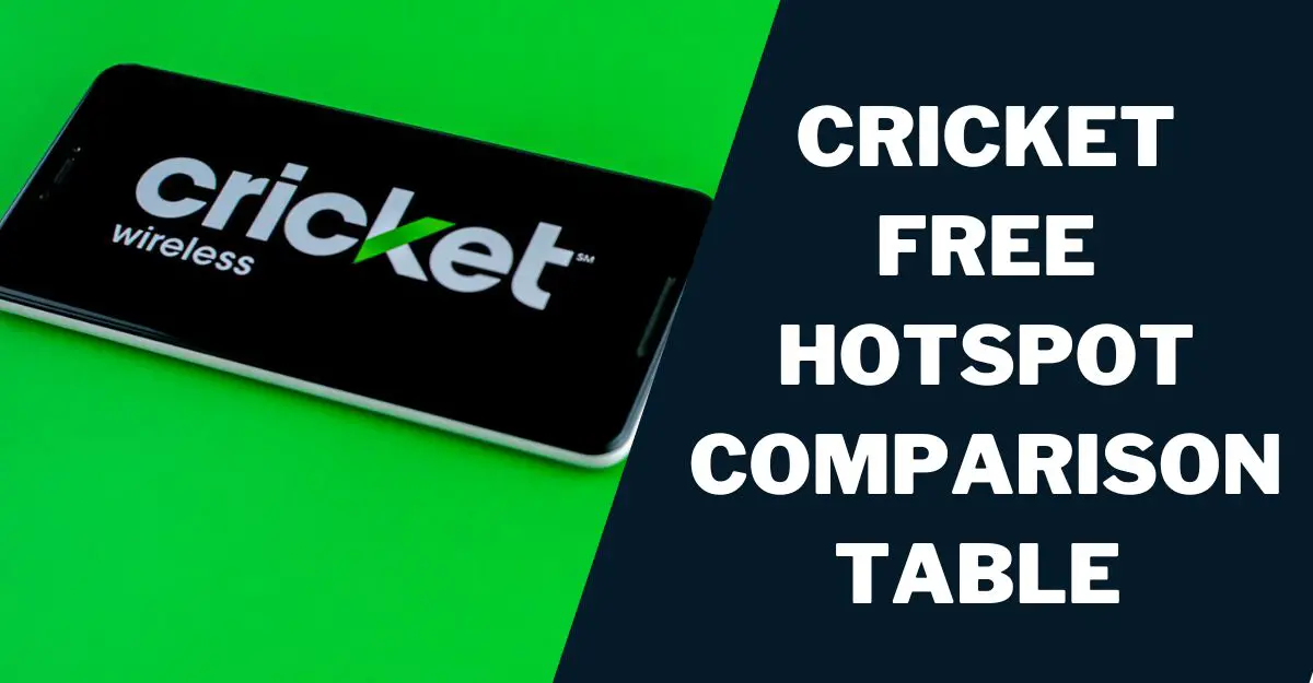 Cricket Free Hotspot: How to Get, Activate, Top Plans (2025)