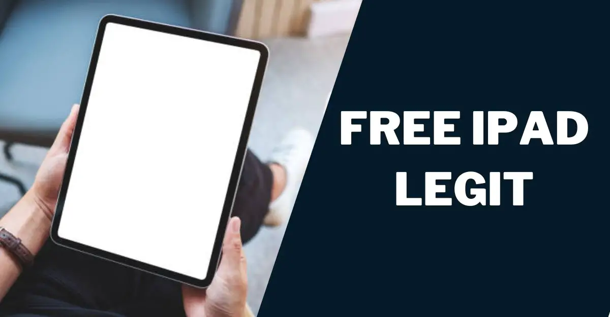 Free iPad Legit