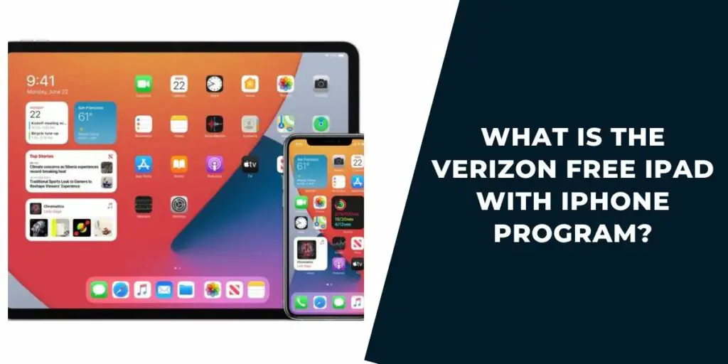 What is the Verizon Free iPad with iPhone Program?