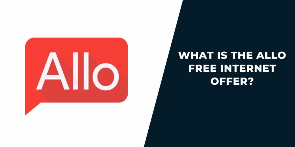 What is the Allo Free Internet Offer