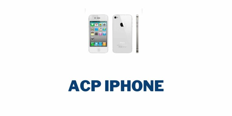 ACP iPhone